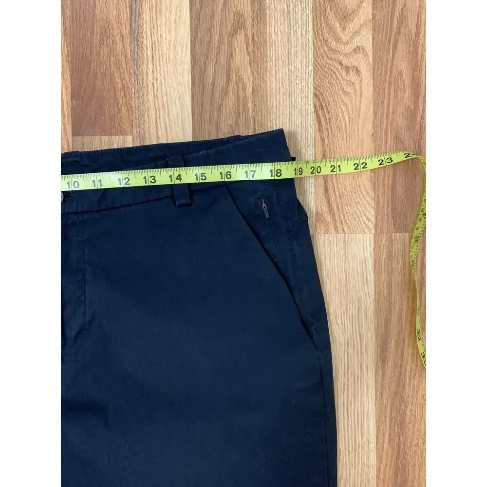 Lululemon Commission Pants Mens 36x31.5 Navy Blue Warpstreme Stretch ABC Chino